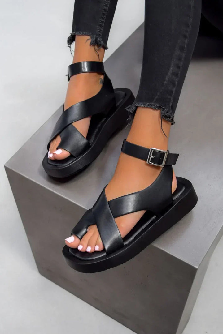 Hannah | Thick Gladiator Sandals