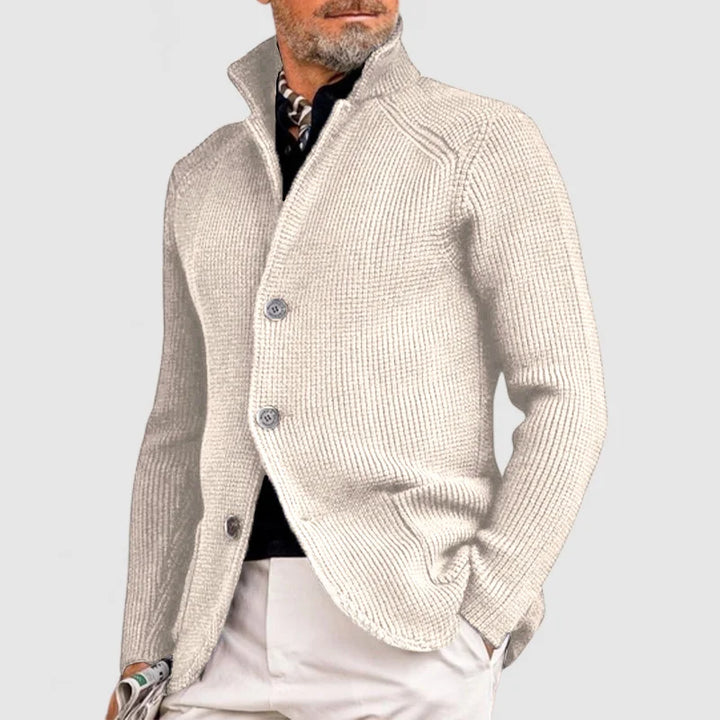 TYLER – CLASSIC BUTTON-UP KNIT CARDIGAN