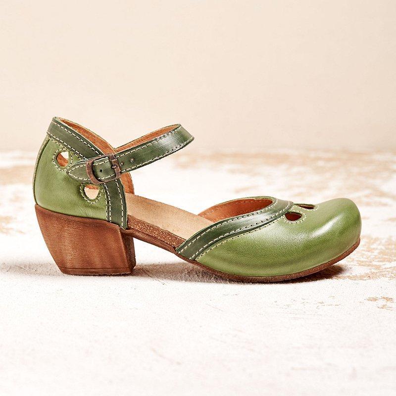 FRIA – COMFORTABLE LOW-HEEL SANDALS
