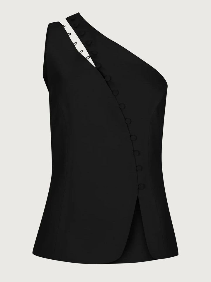 ARIELLE – MODERN ASYMMETRIC ONE-SHOULDER TOP