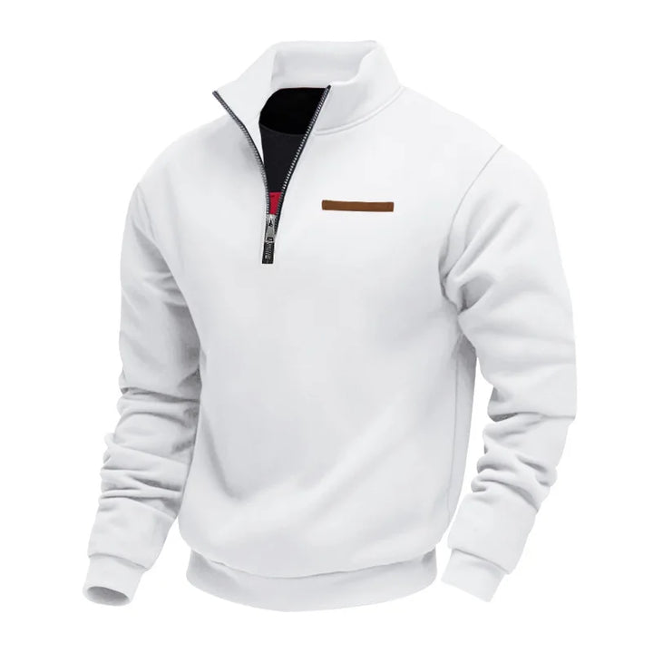 ETHAN – MEN’S HALF-ZIP CASUAL SWEATSHIRT
