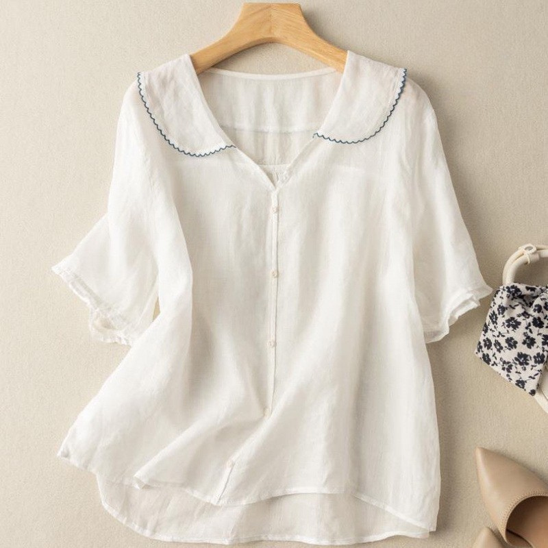 HAILEY – SUMMER BUTTON BLOUSE