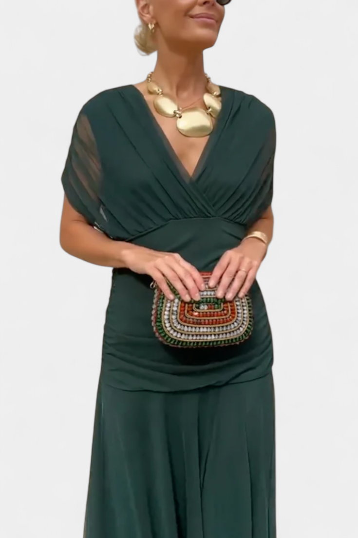 FIONA – ELEGANT OFF-SHOULDER EVENING DRESS