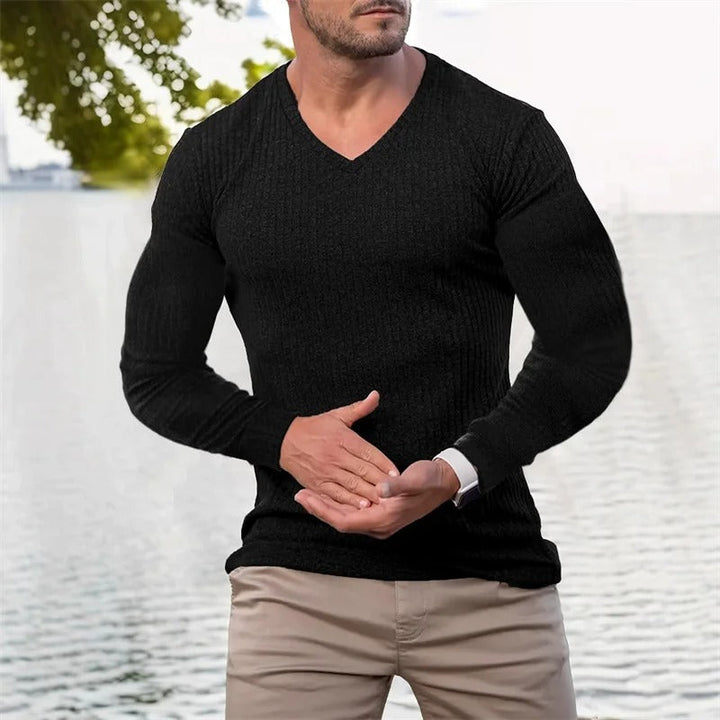 ETHAN – MODERN FIT RIBBED SWEATER